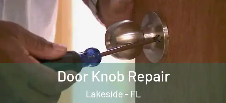 Door Knob Repair Lakeside - FL
