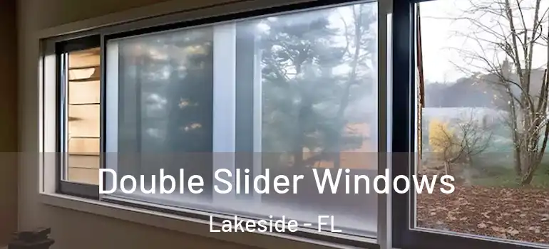Double Slider Windows Lakeside - FL