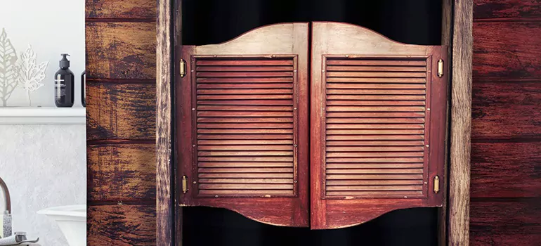 Installing Saloon Door Hinges in Lakeside, FL