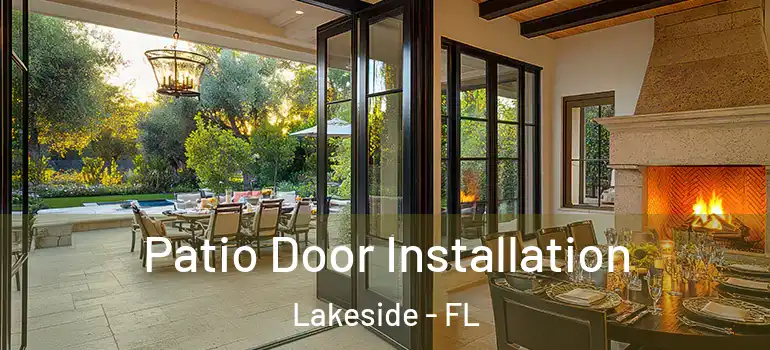 Patio Door Installation Lakeside - FL