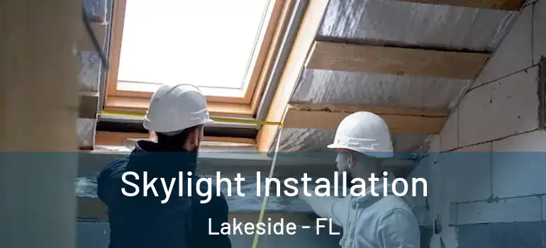 Skylight Installation Lakeside - FL