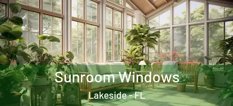 Sunroom Windows Lakeside - FL