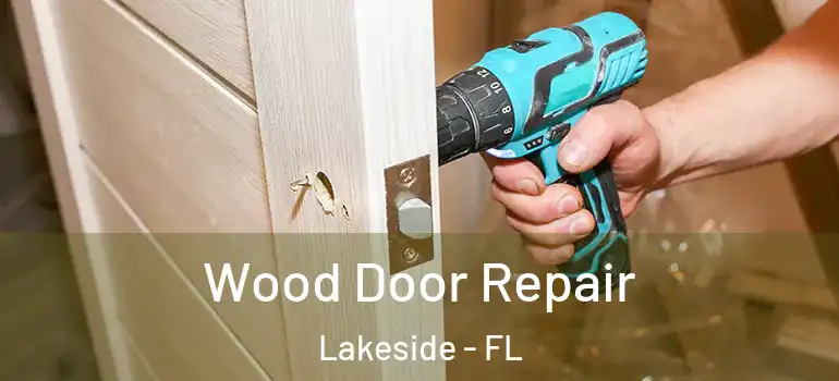 Wood Door Repair Lakeside - FL